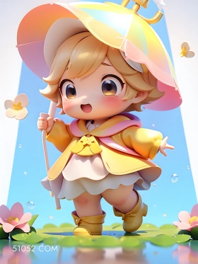 卡通可爱小孩纸美女 美女 卡通 小孩纸 可爱