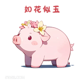 如花似玉 小猪