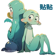 贴贴 卡通