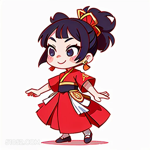 卡通女孩可爱小孩纸开 卡通 可爱 小孩纸