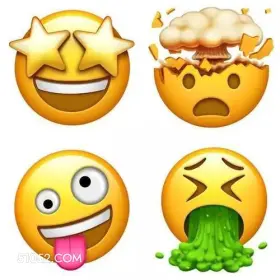 可爱 emoji 恶心 