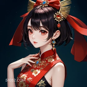 8 漂亮 卡通 可爱