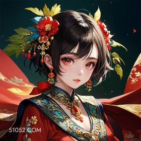 7 漂亮 卡通 可爱