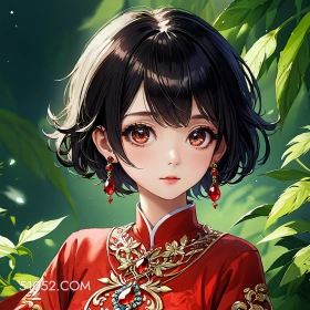 6 漂亮 卡通 可爱