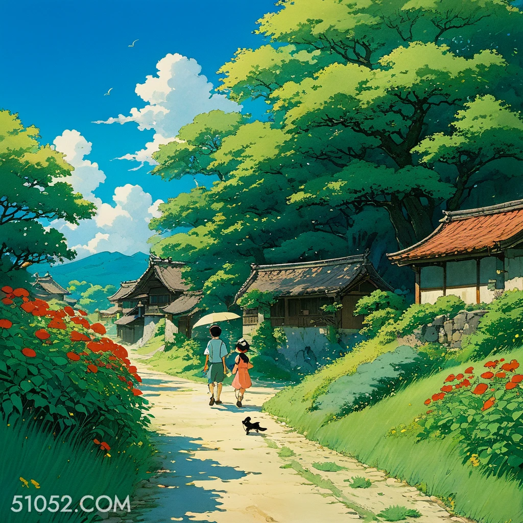 房屋 夏天 漫画