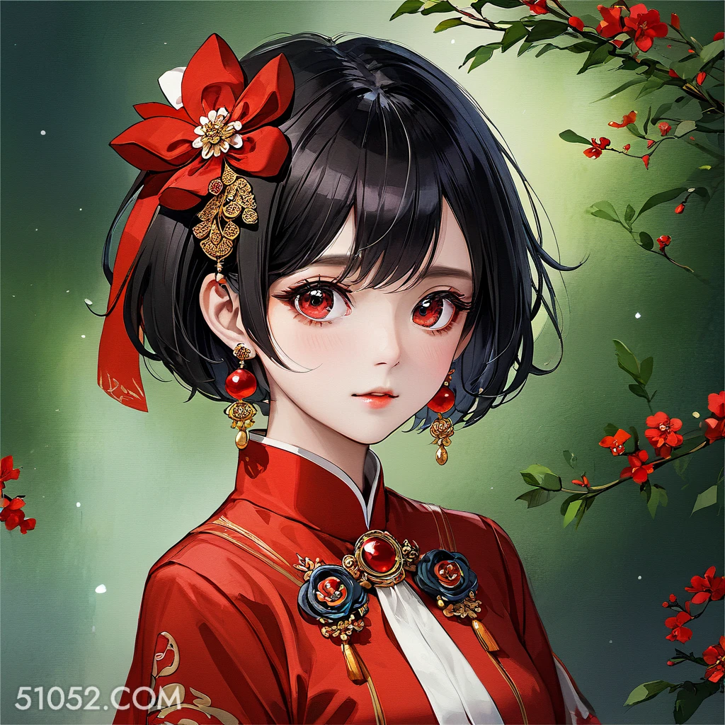 4 漂亮 卡通 可爱