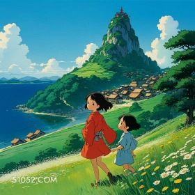 宫崎骏动漫里的夏天 漫画 夏天