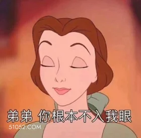 弟弟，你根本不入我眼 渣