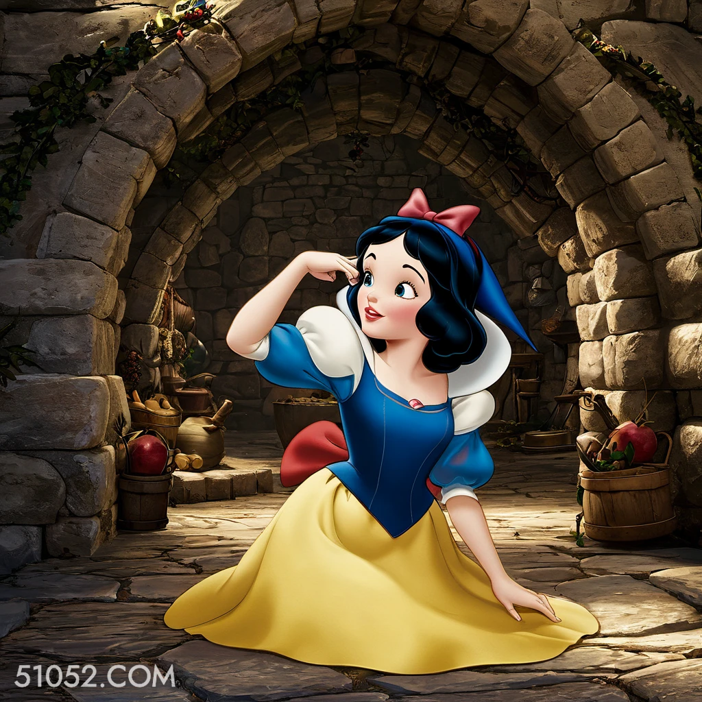 白雪公主 优雅 可爱 公主 大胖橘