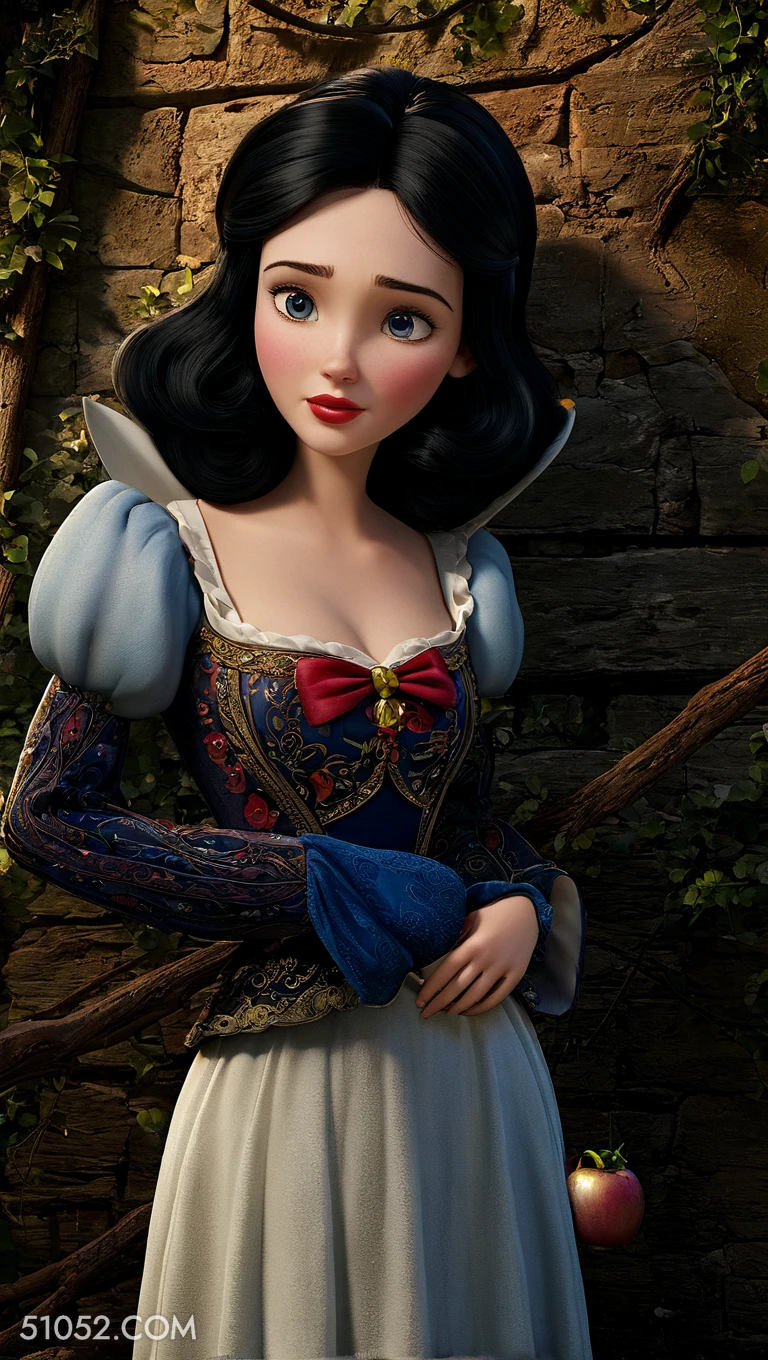 白雪公主 优雅 可爱 公主 大胖橘