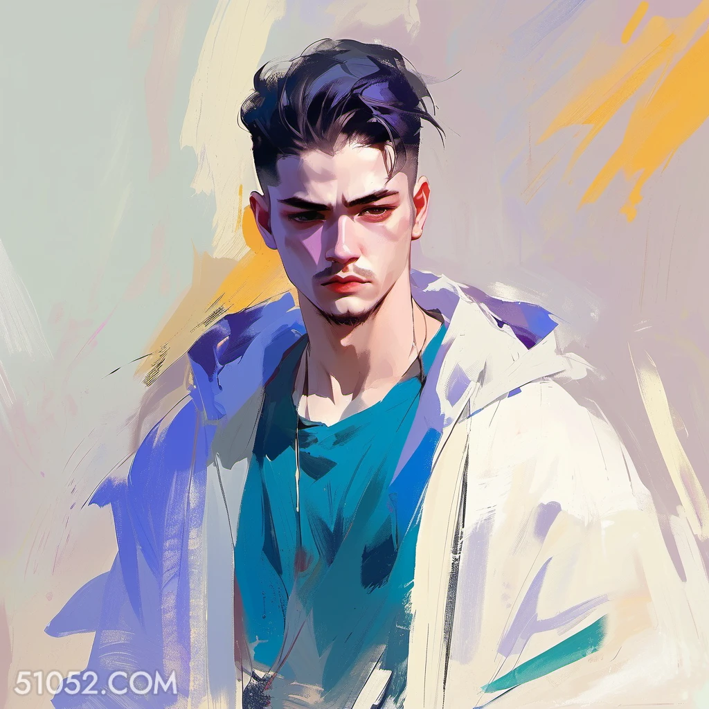  次元壁 水粉意境 梦幻