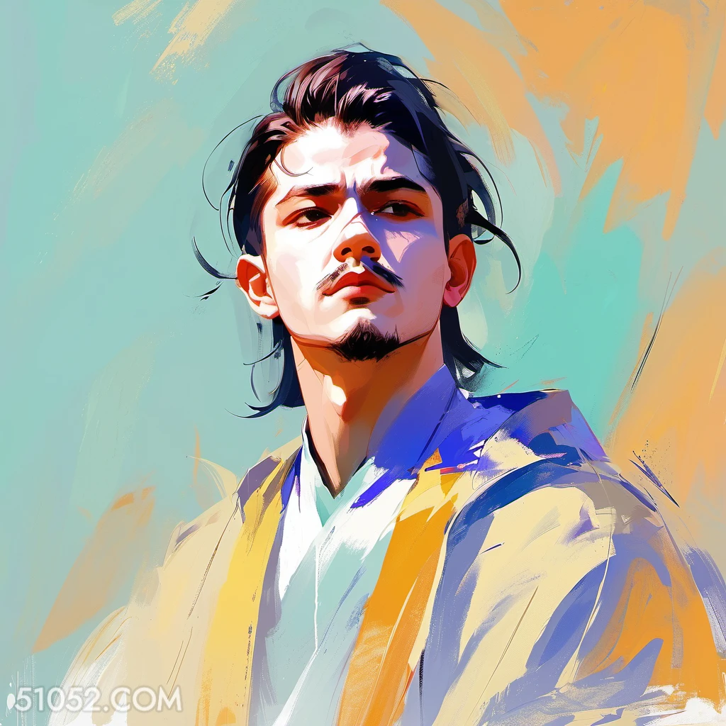  次元壁 水粉意境 梦幻