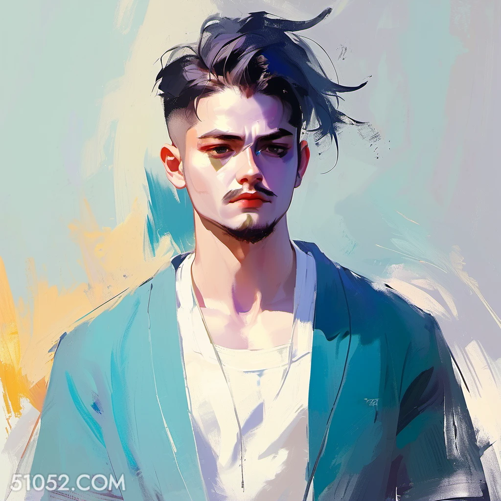  次元壁 水粉意境 梦幻