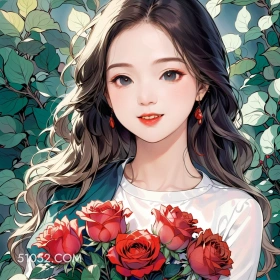  国风 大美女 梦幻