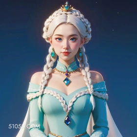 艾莎公主 3D 艾莎公主