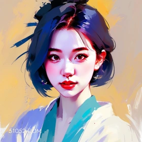 水粉画 次元壁 水粉意境 梦幻